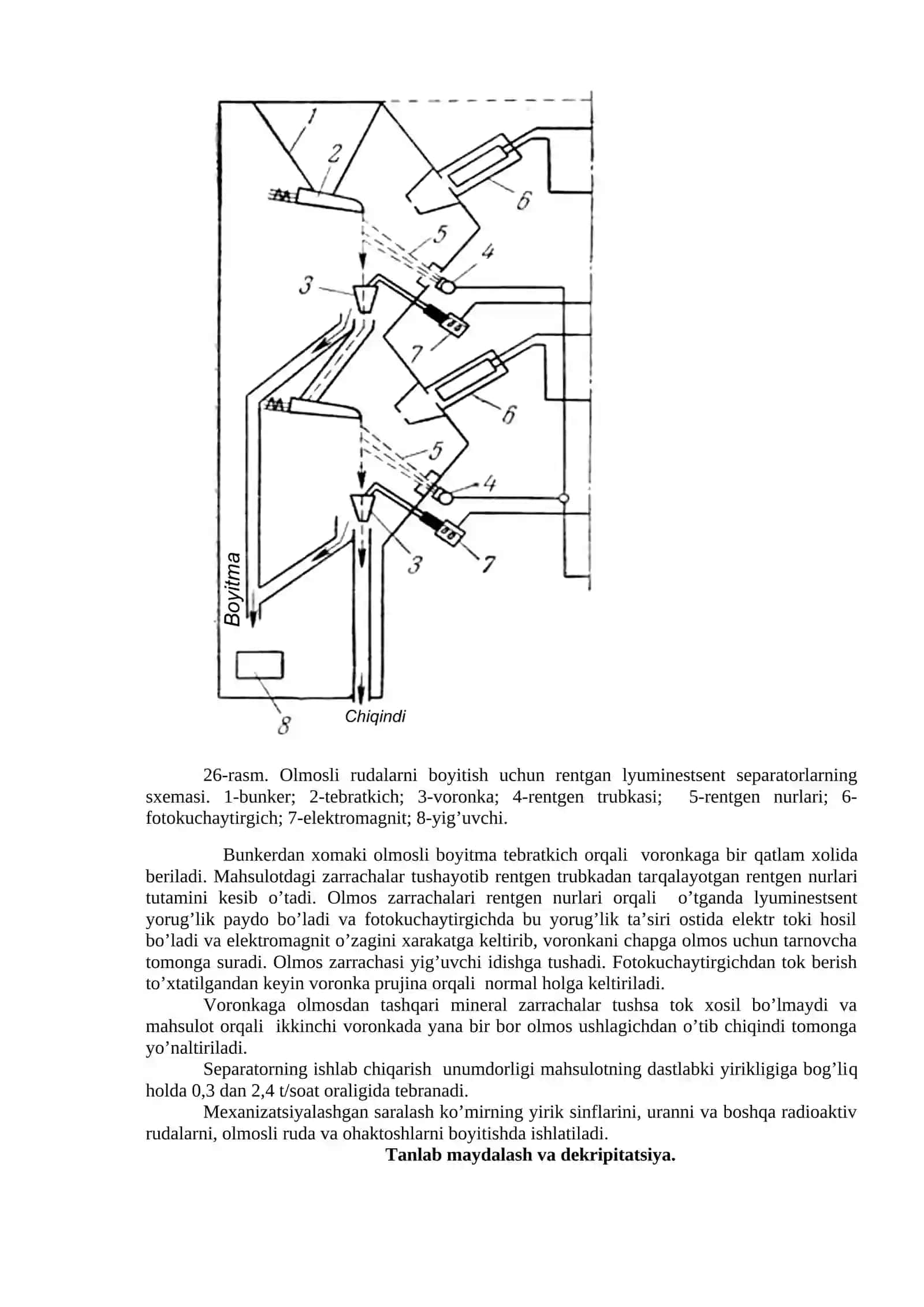 9-Maruza: Xromli rudalar boʻyitish texnologiyasi 2
