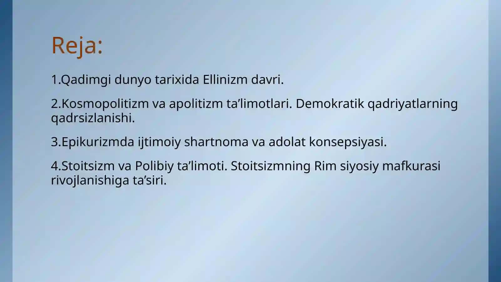 Ellinizm davri mafkurasi 2