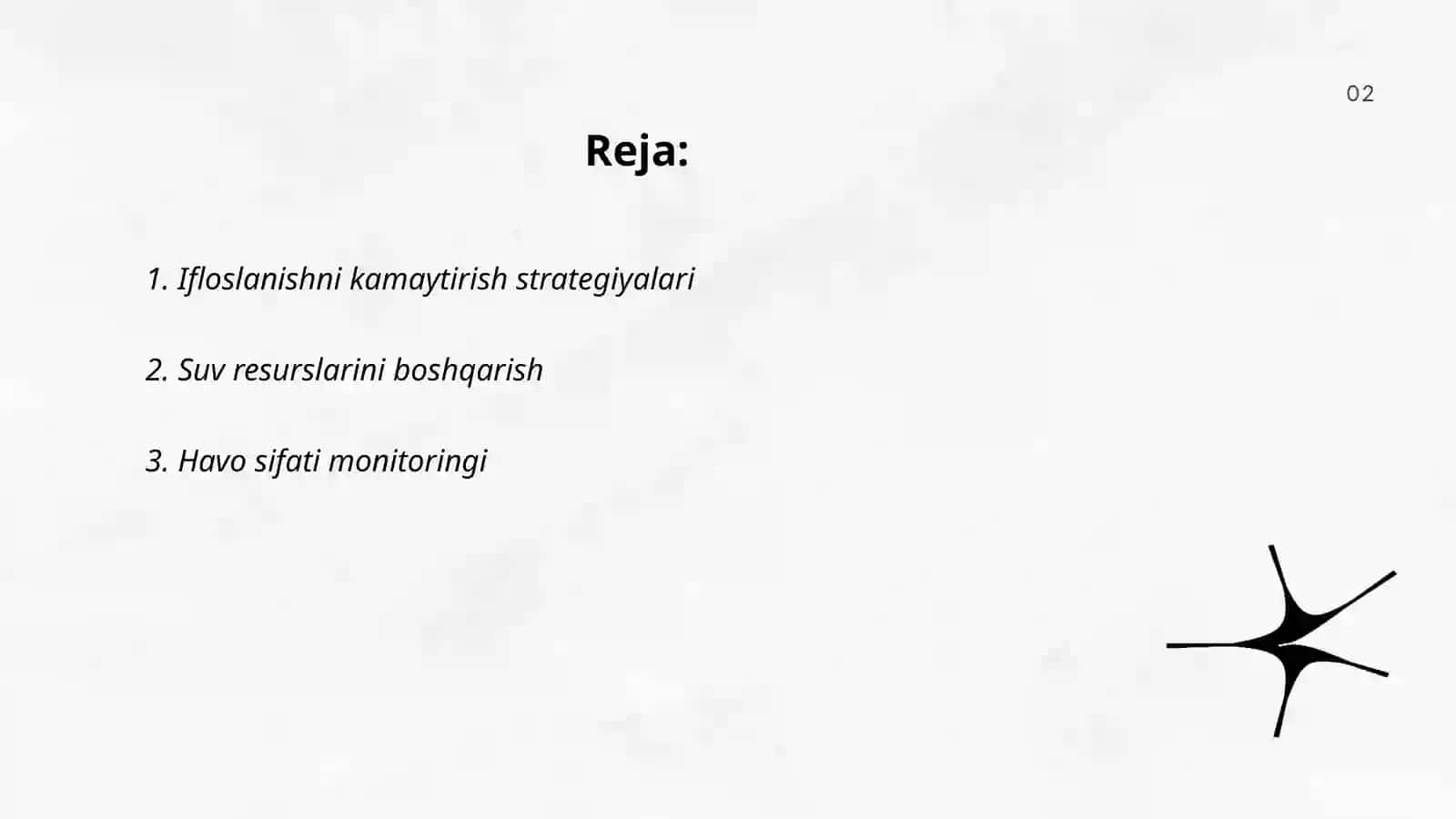 Ekologik xavfsizlikni taminlashni asosiy yonalishlari 2