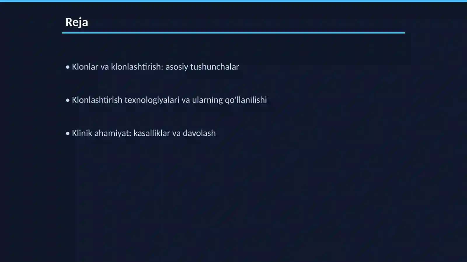 Klonlar va klonlashtirish: asosiy tushunchalar 2