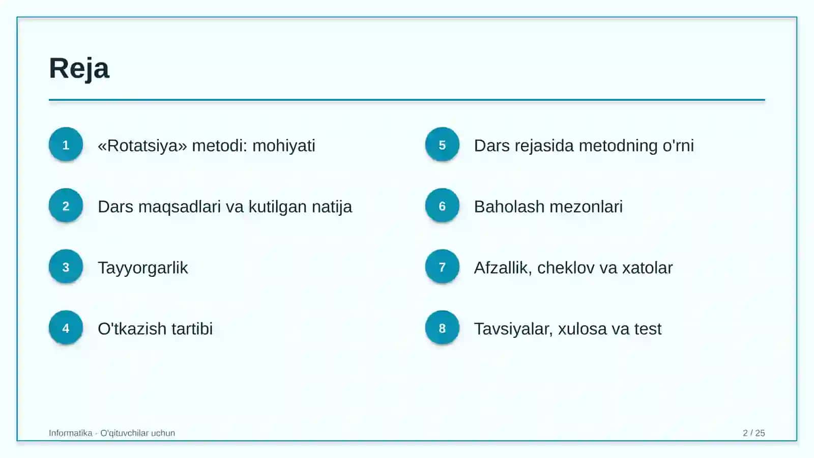 informatika darslarida rotatsiya metodidan foydalanish 9114 2
