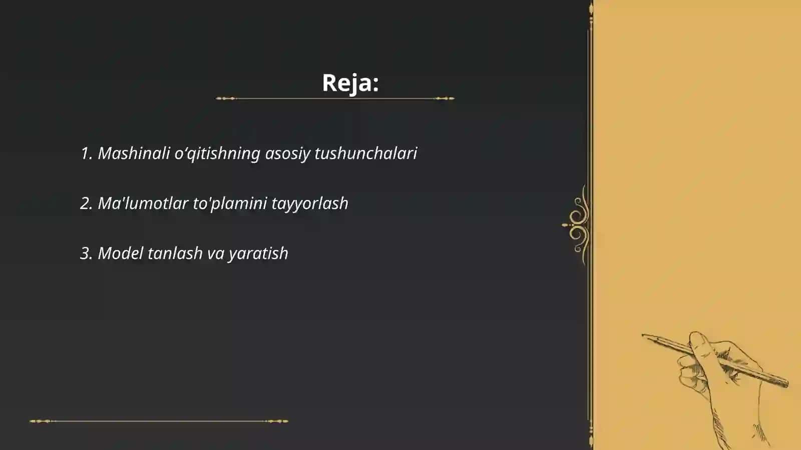 Mashinali oʻqitishning asosiy tushunchalari 2