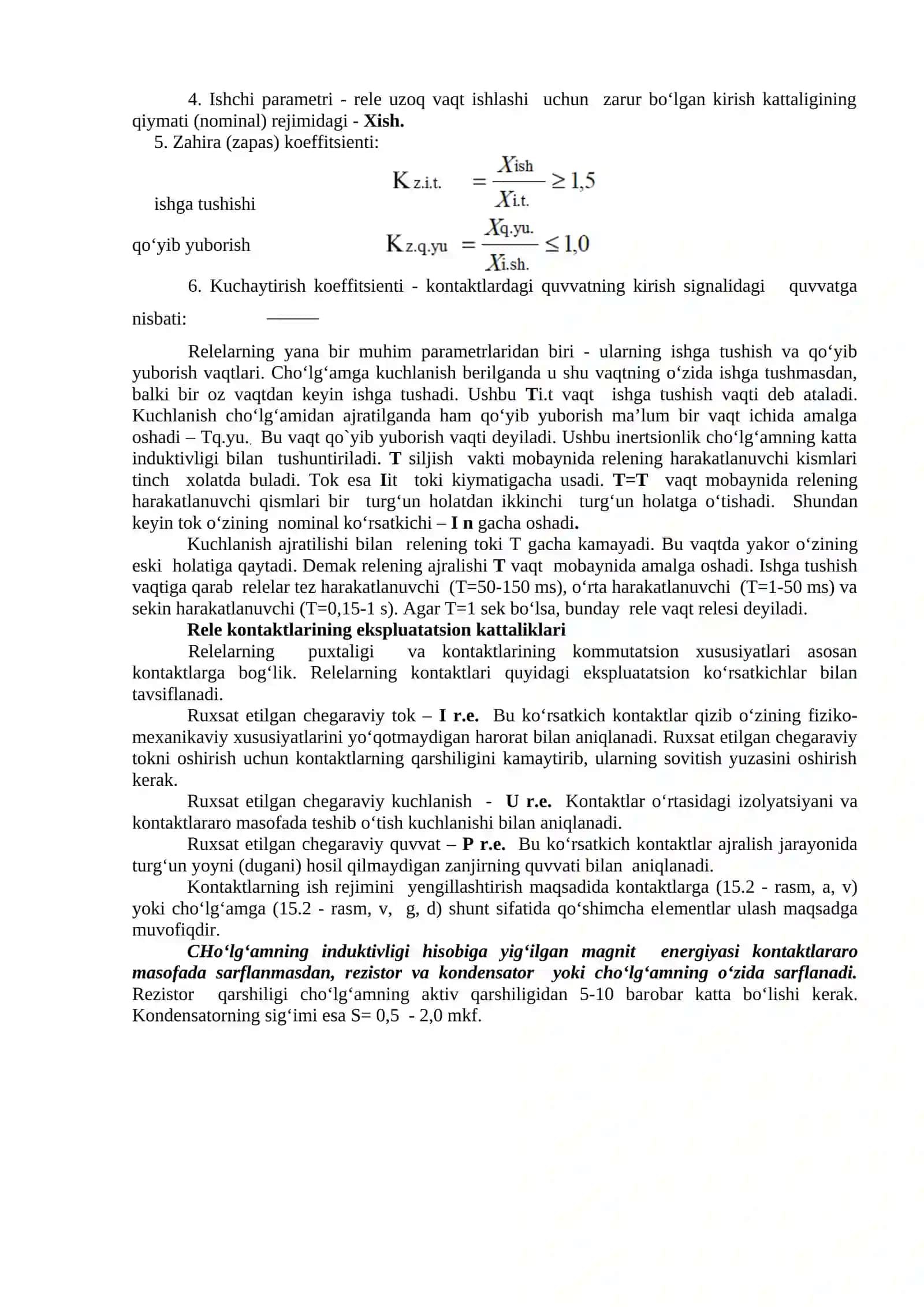 Elektrik relelar 2