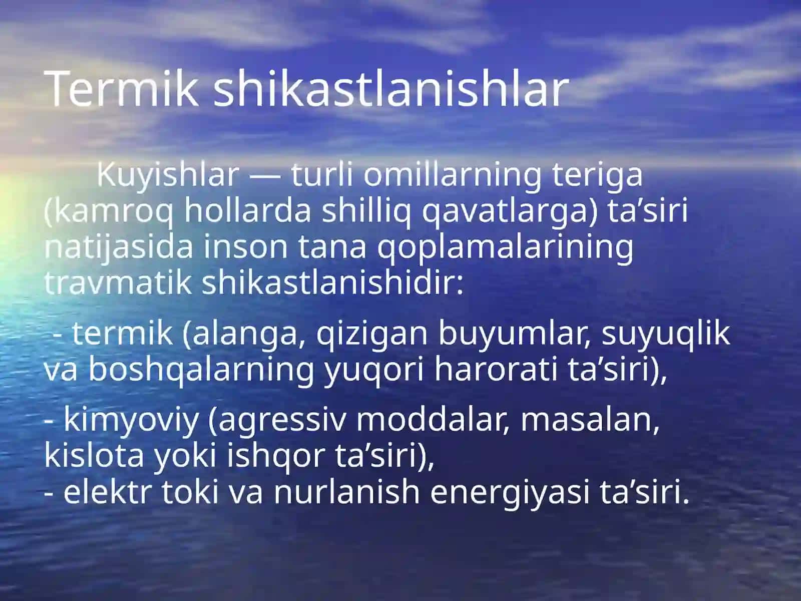 Kuyish shoki 2