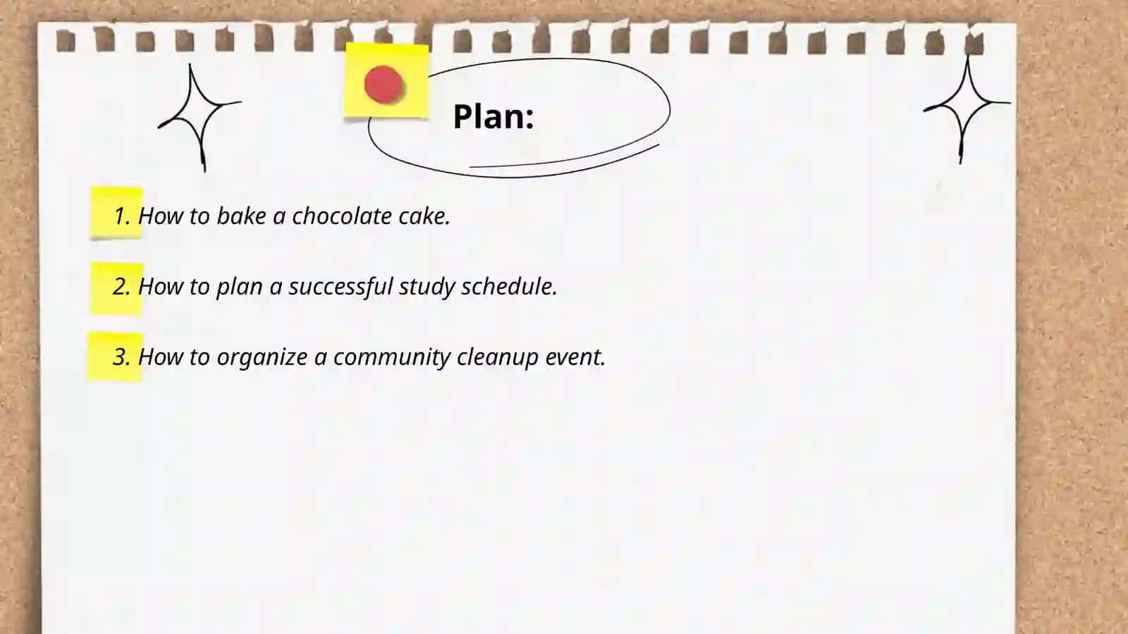 Great topics for process essays 2