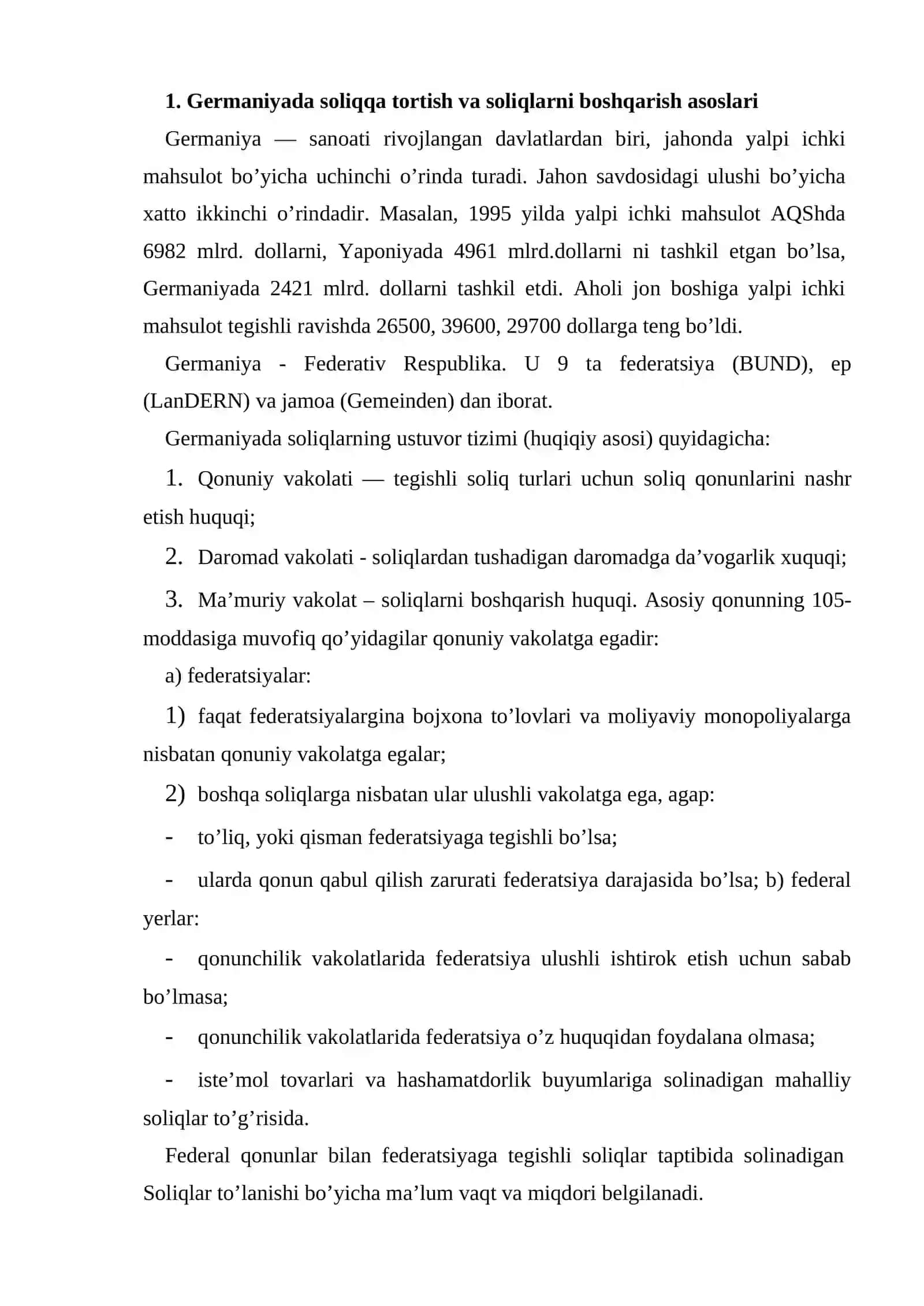 Gеrmаniyadа soliqqа tortish vа soliqlаrni boshqаrish 2