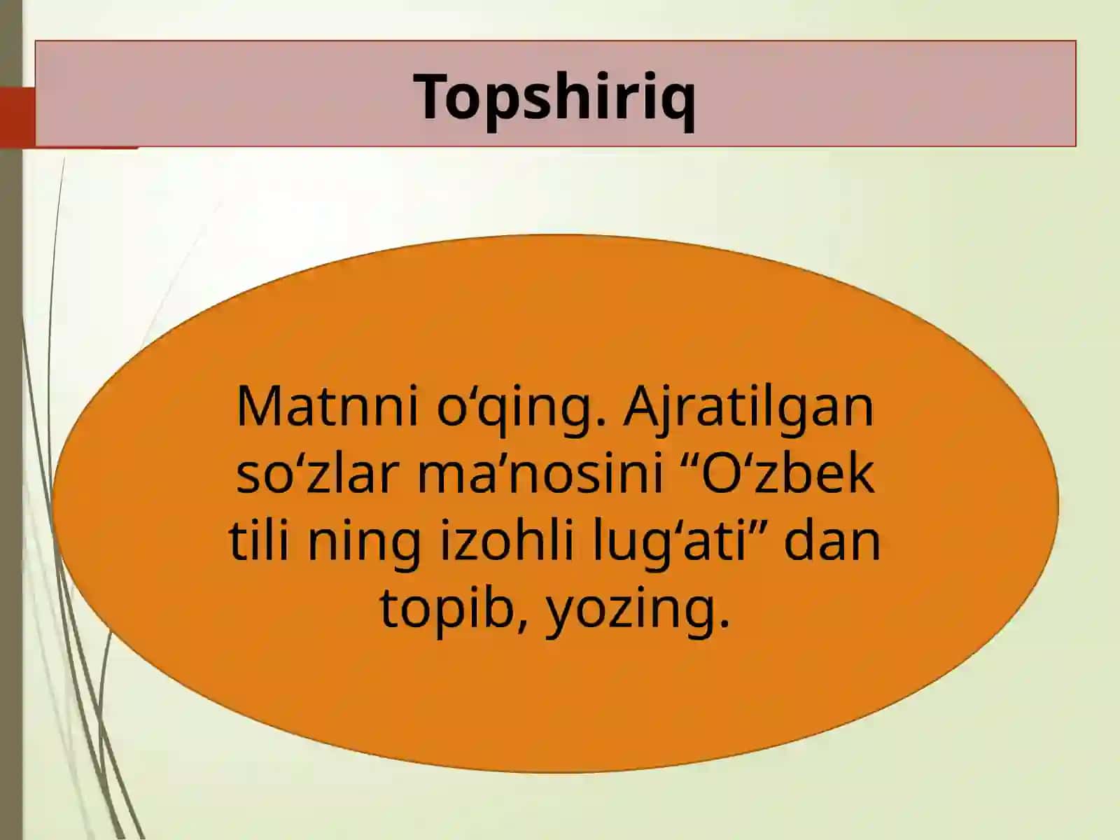 Matn valug‘at ustida ishlash 2