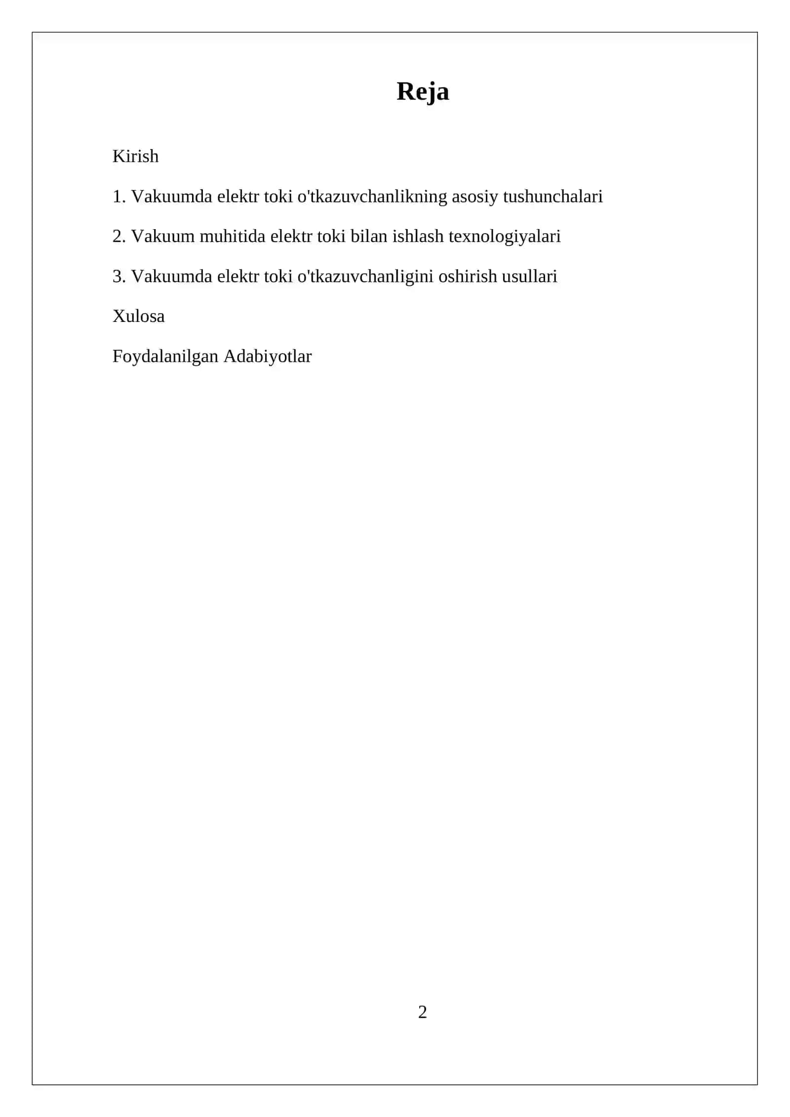 Vakuumda Elektr Toki 2
