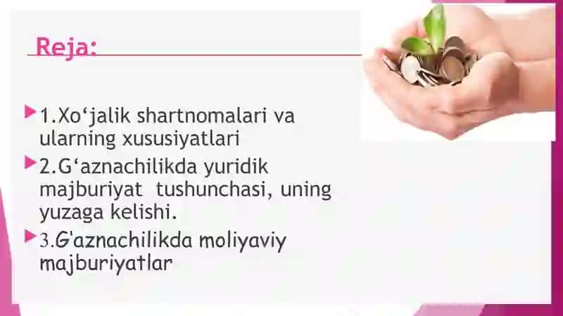 G‘aznachilikda yuridik majburiyatlarni ro‘yxatga olish 2