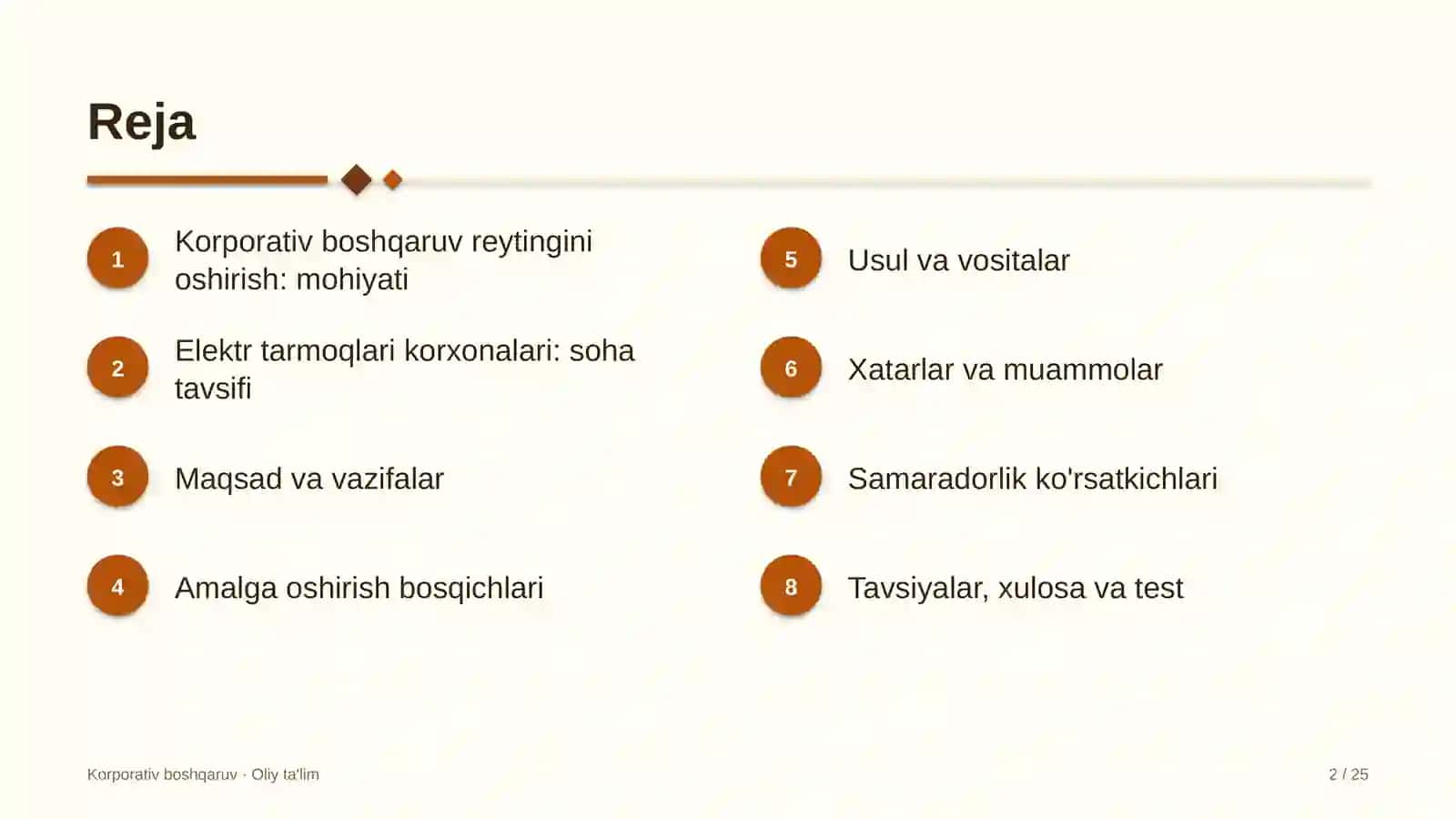 elektr tarmoqlari korxonalarida korporativ boshqaruv reytingini oshirish 6021 2