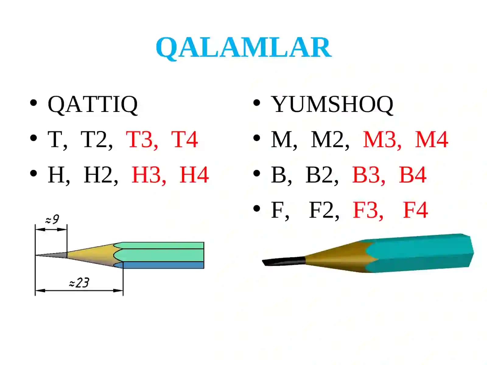 Chizmachilik asboblari 2