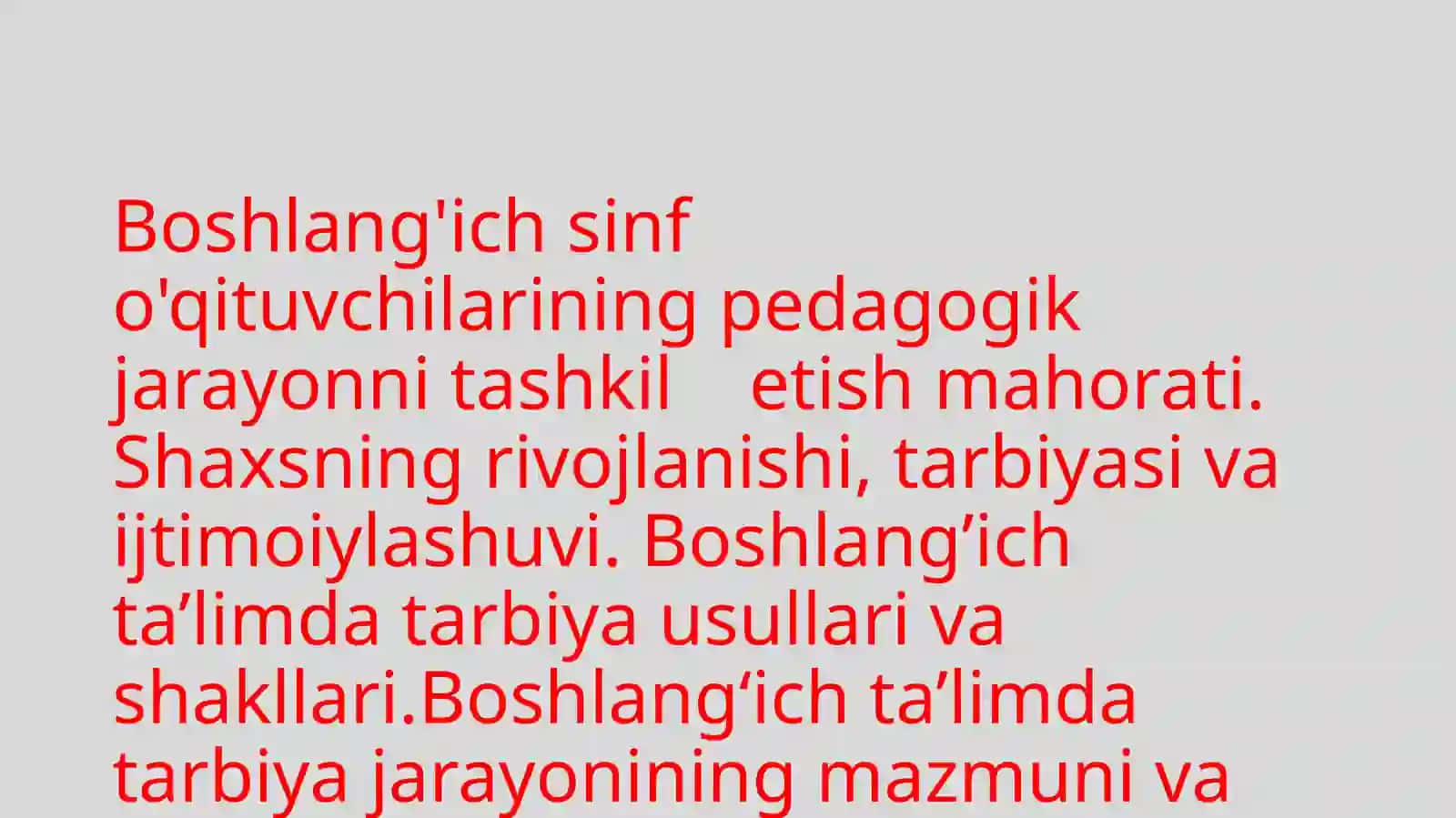 Bo‘lajakboshlang’ich sinf o‘qituvchilarining ijodiy faoliyatini rivojlantirishda pedagogik muloqotning o‘ziga xos xususiyatlari va funksiyalari 2