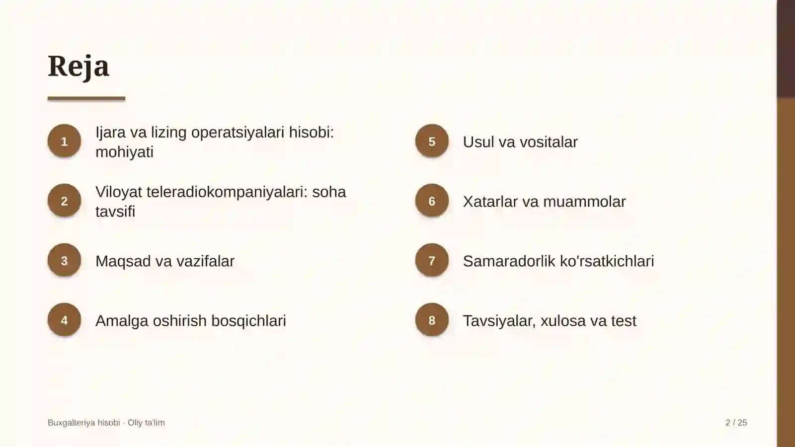 viloyat teleradiokompaniyalarida ijara va lizing operatsiyalari hisobi 4843 2
