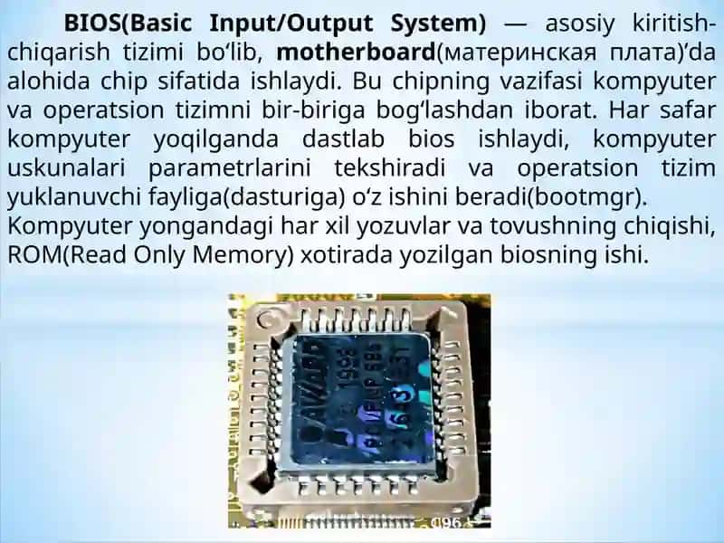BIOS-Basic Input output system 2