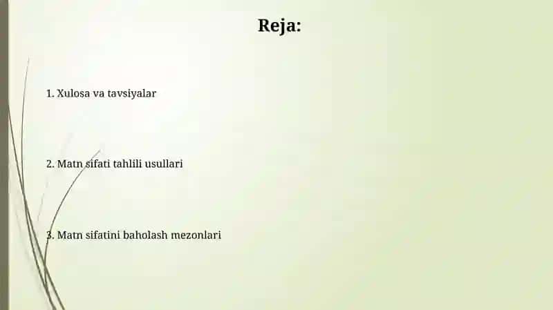 Sut sifatiga hulosa berish 2