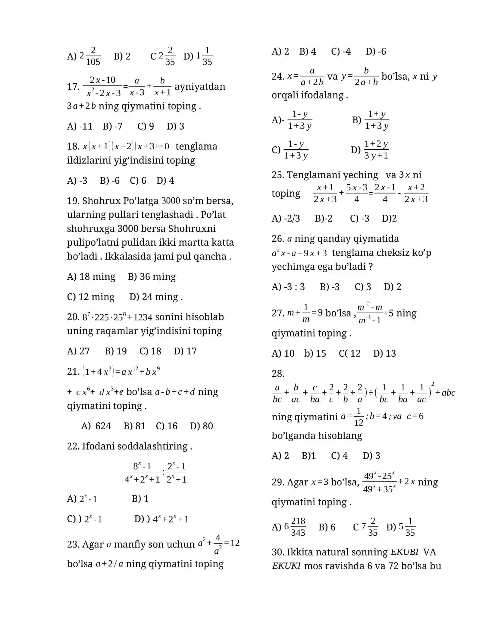 Matematika 2