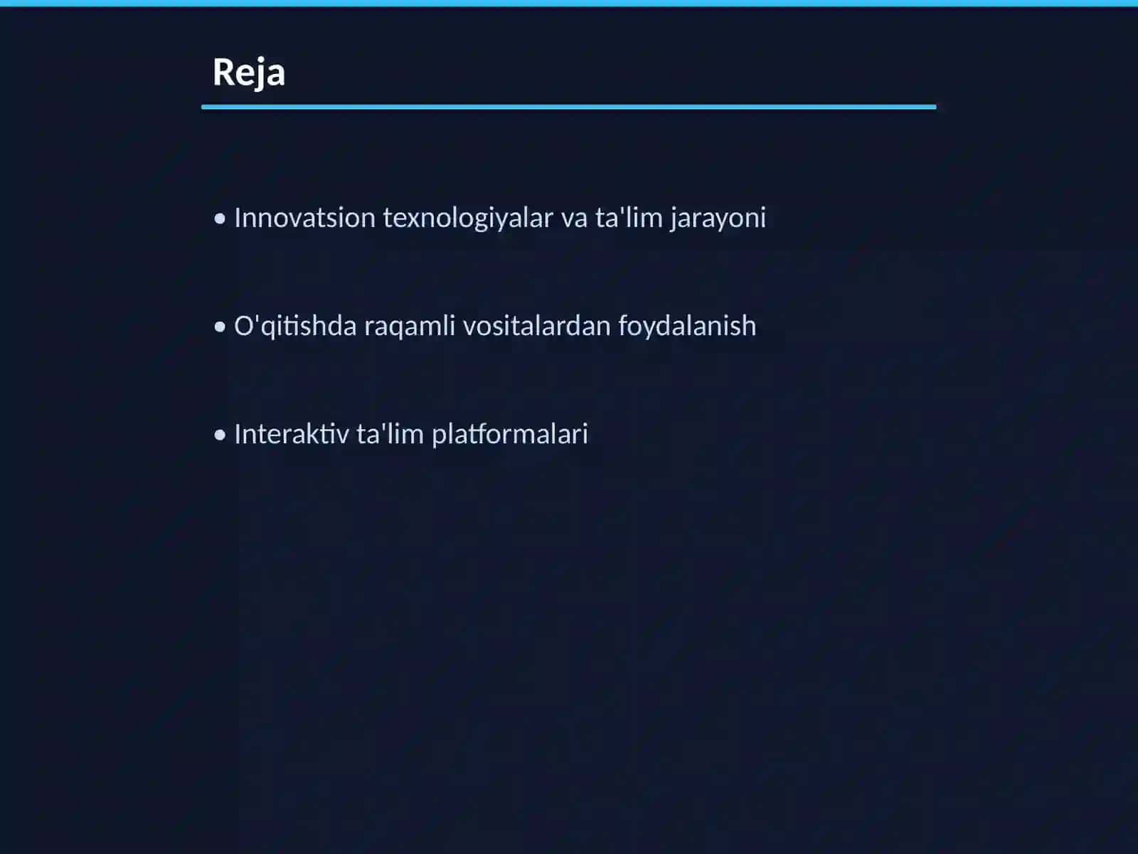 Innovatsion texnologiyalardan ta'lim jarayonida foydalanish usullari 2