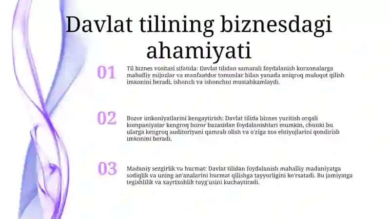 Davlat Tilida Ish Yuritish 2
