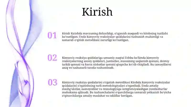Kimyoviy Reaksiya Borish Qonuniyatlarini Oqitish Metodikasi 2