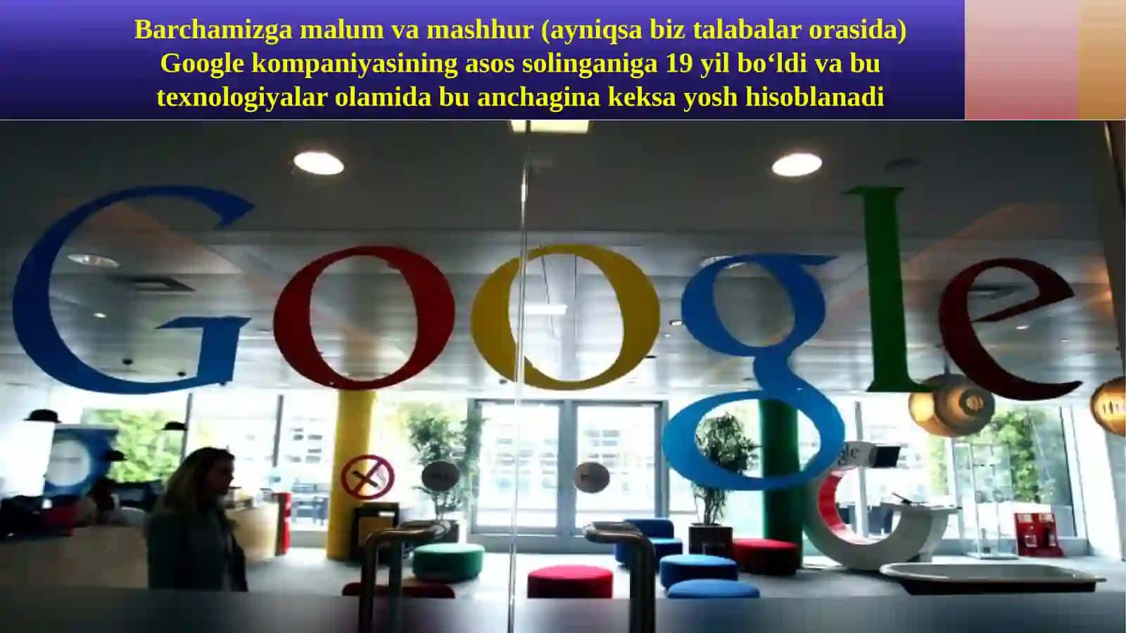 Google Kompaniyasi Tarixi 2