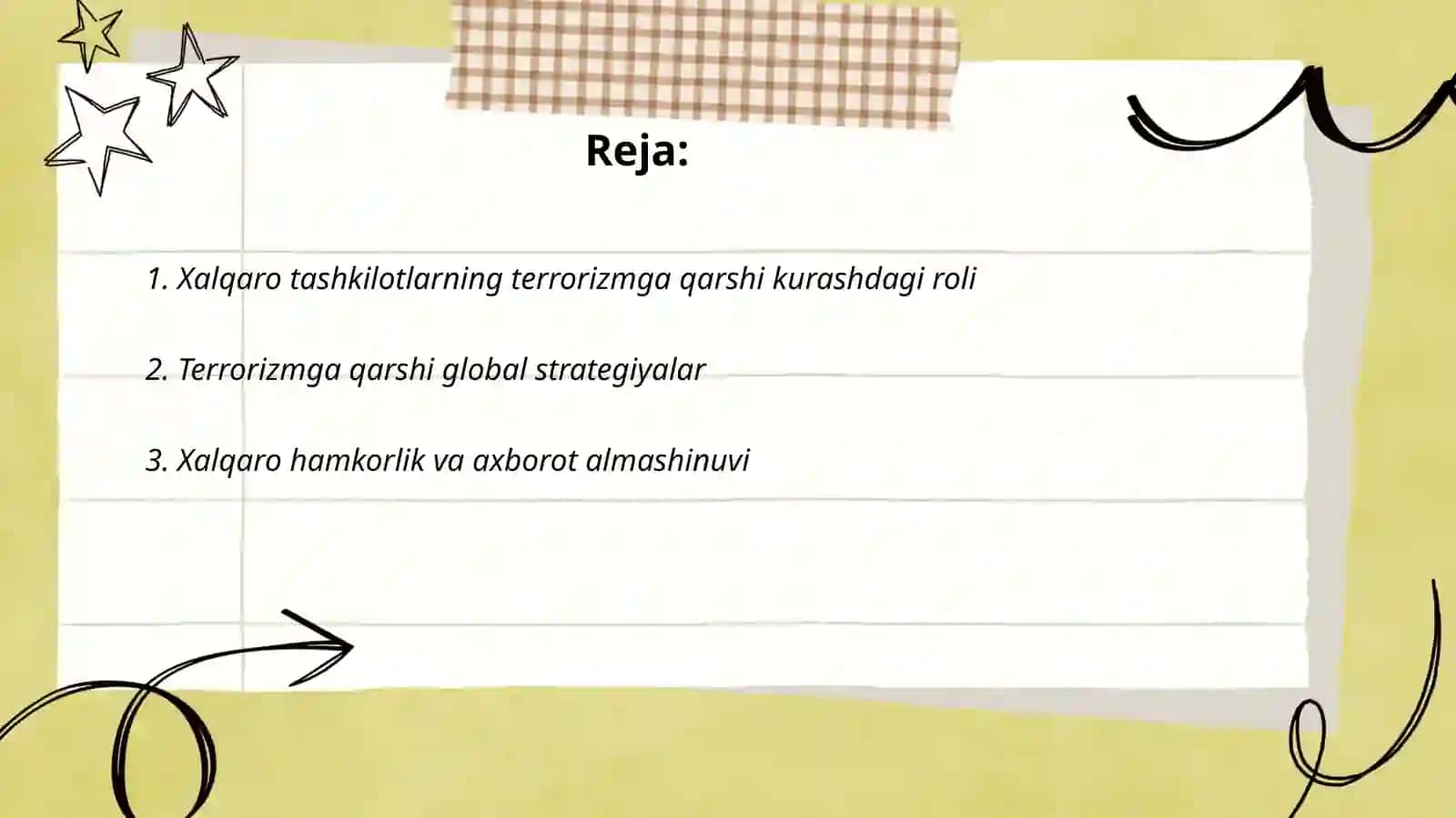 Xalqaro tashkilotlarning terrorizmga qarshi kurashining ahamiyati 2