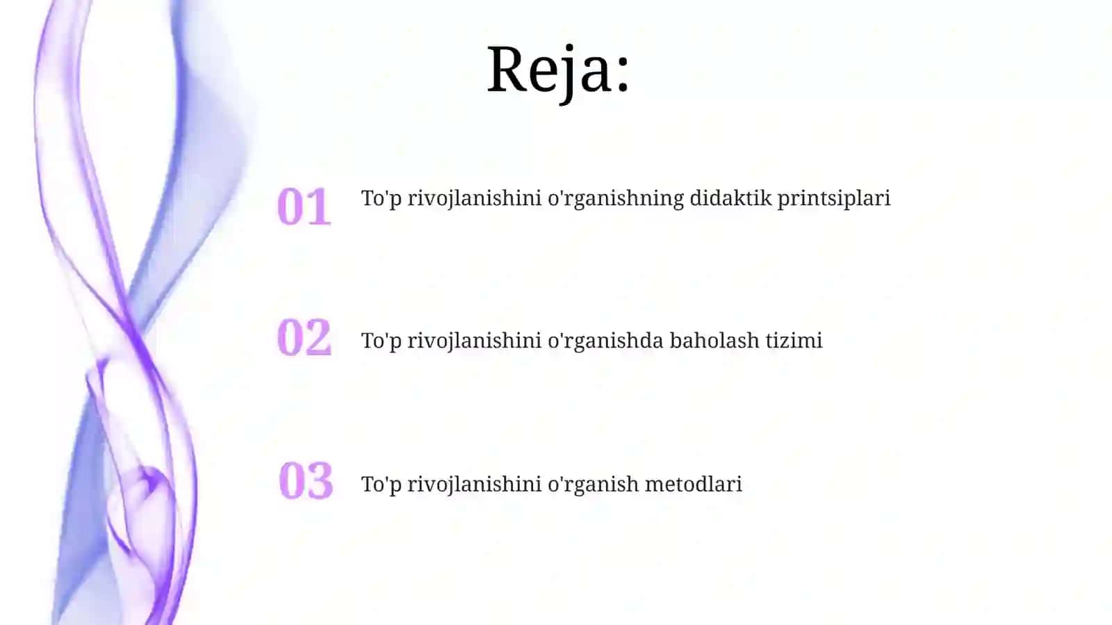 Bola rivojlanishini ôrganishning didaktik tamoyillari 2