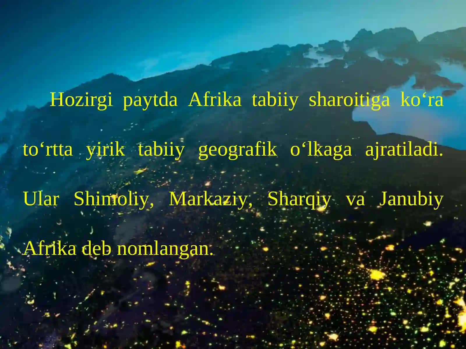 Shimoliy Afrika 2