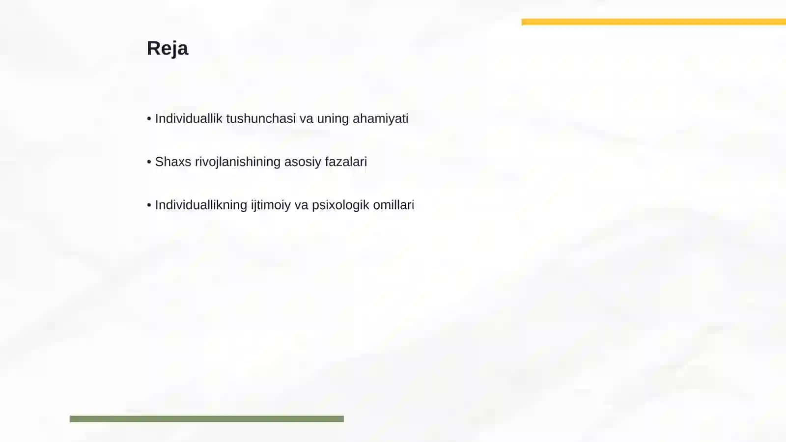 Shaxs rivojlanishining individuallik xususiyatlari va ularning roli 2
