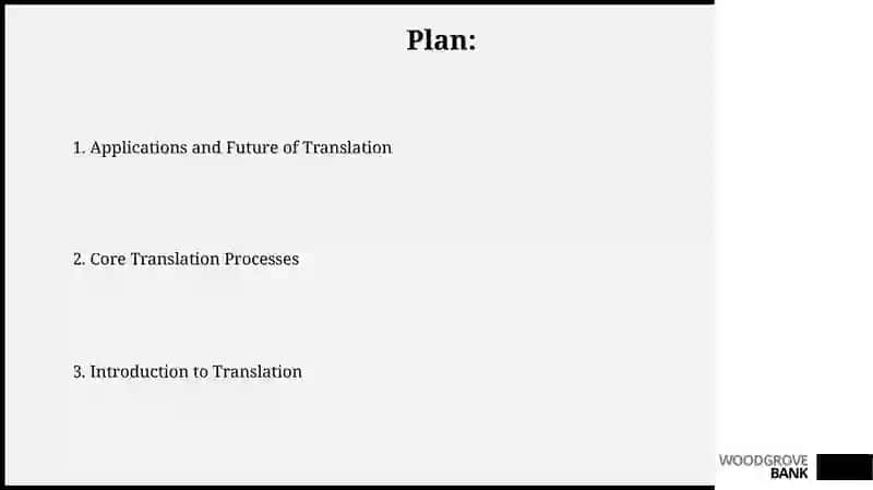 Introduction to Translation 2