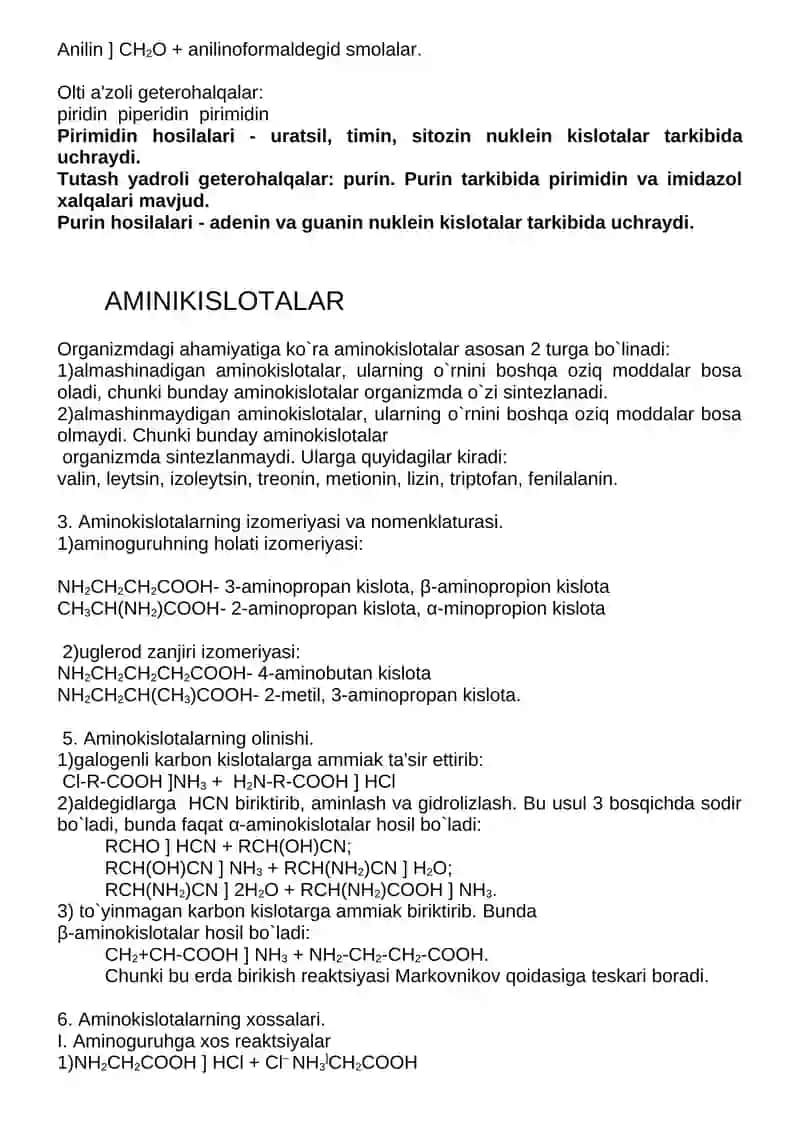 ORGANIK KIMYODAN QO’LLANMA 2