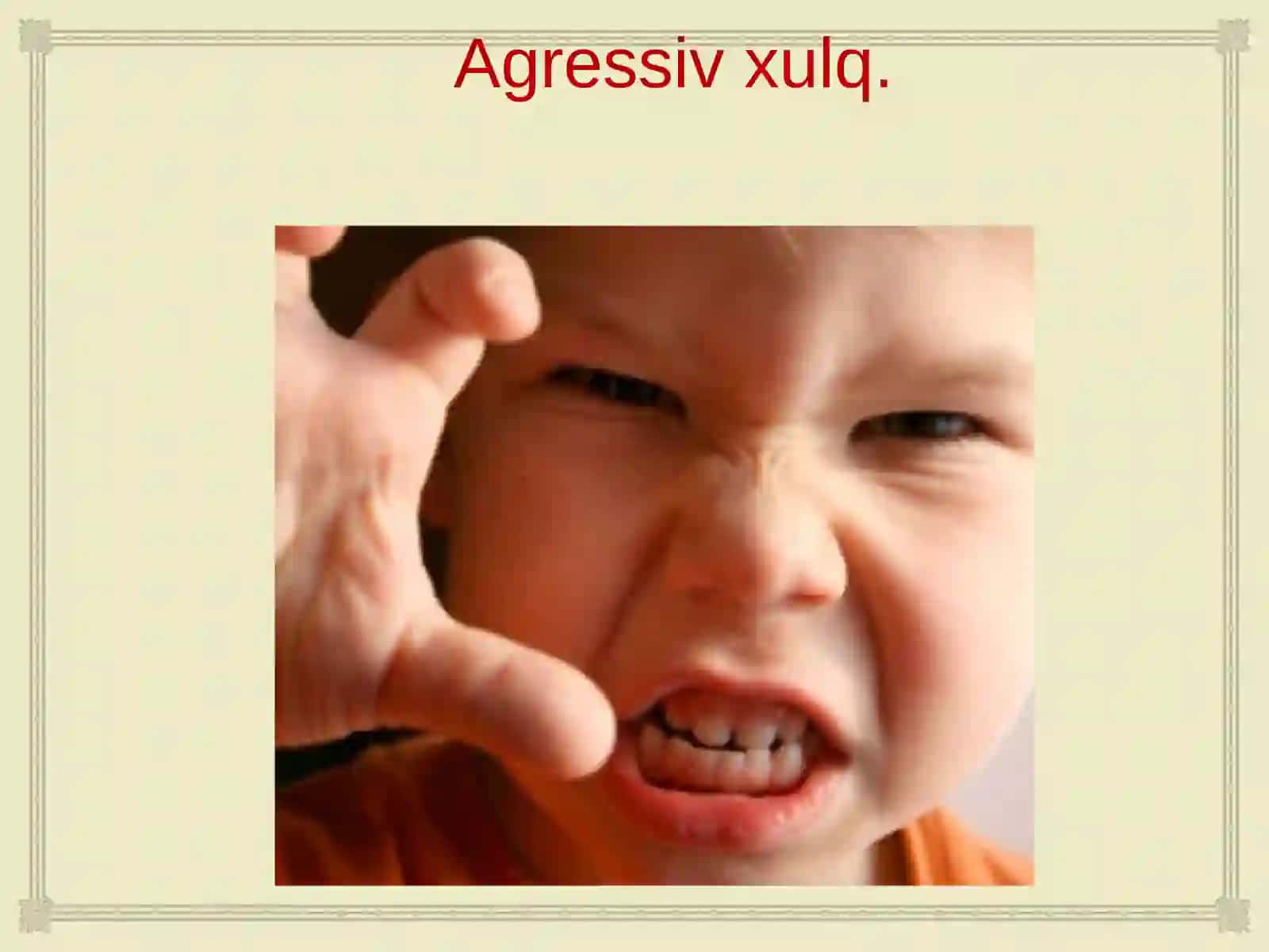 Shaxslararo munosabatlarda shaxs agressivligi 2