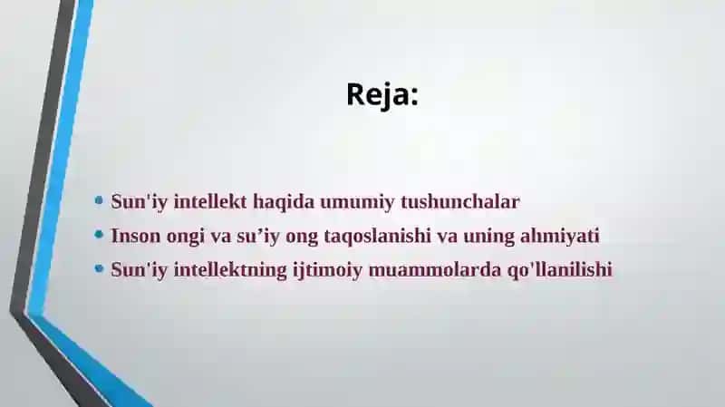 Sun'iy intellekt yordamida ijtimoiy muammolarni aniqlash va tahlil qilish 2