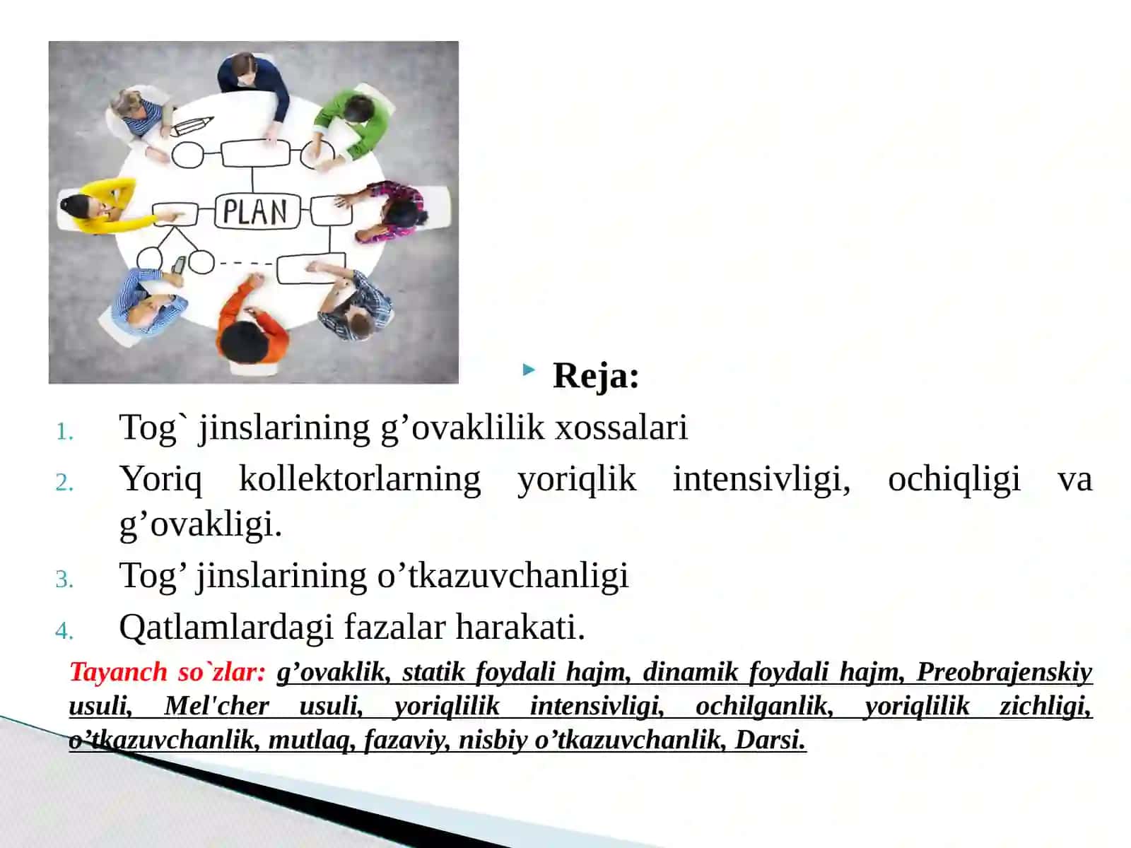 TOG`JINSLARINING G’OVAKLIGI, YORIQLIGI, KOVAKLILIGI VA O’TKAZUVCHANLIGI 2