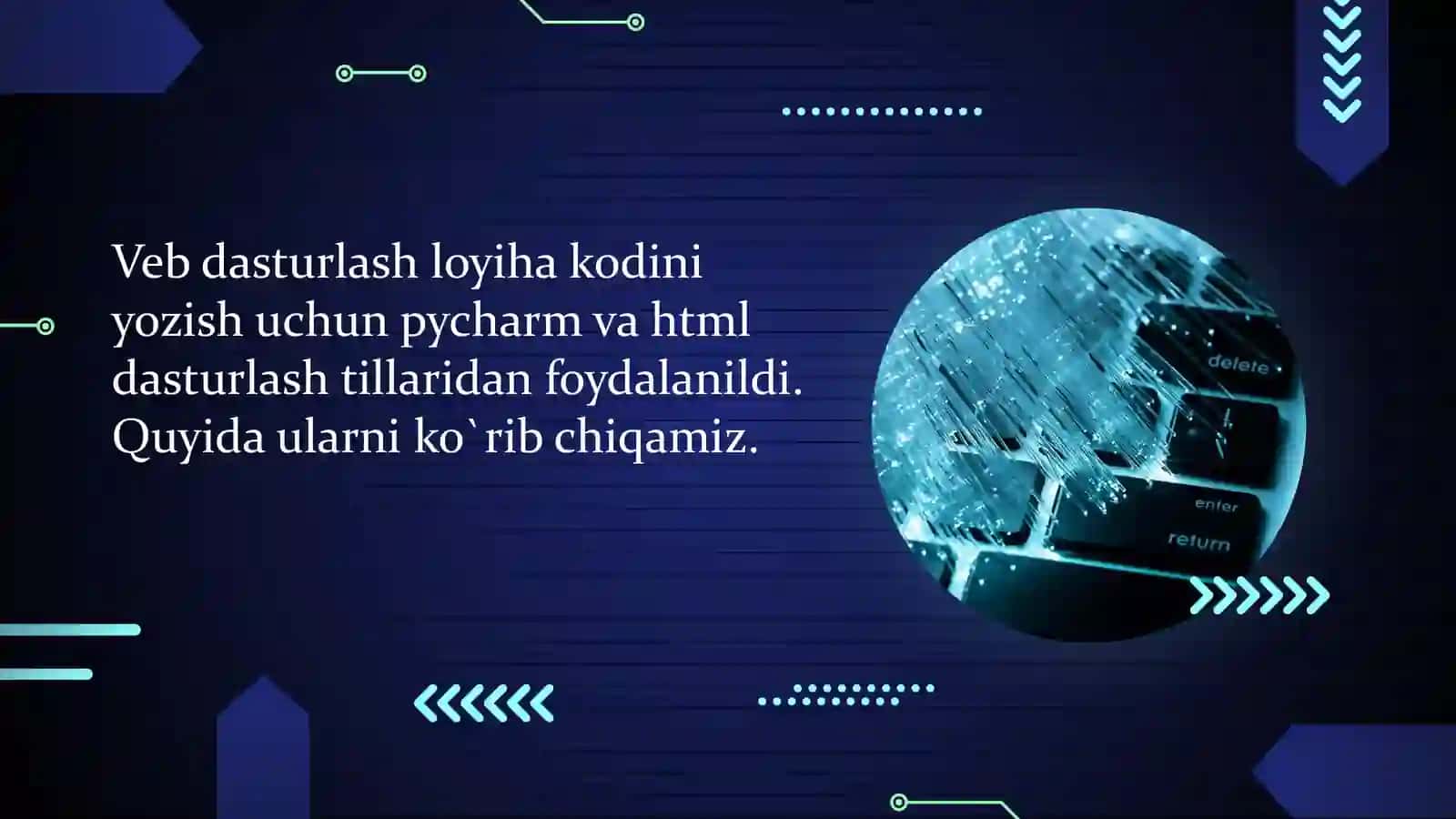 Veb dasturlash asoslari 2