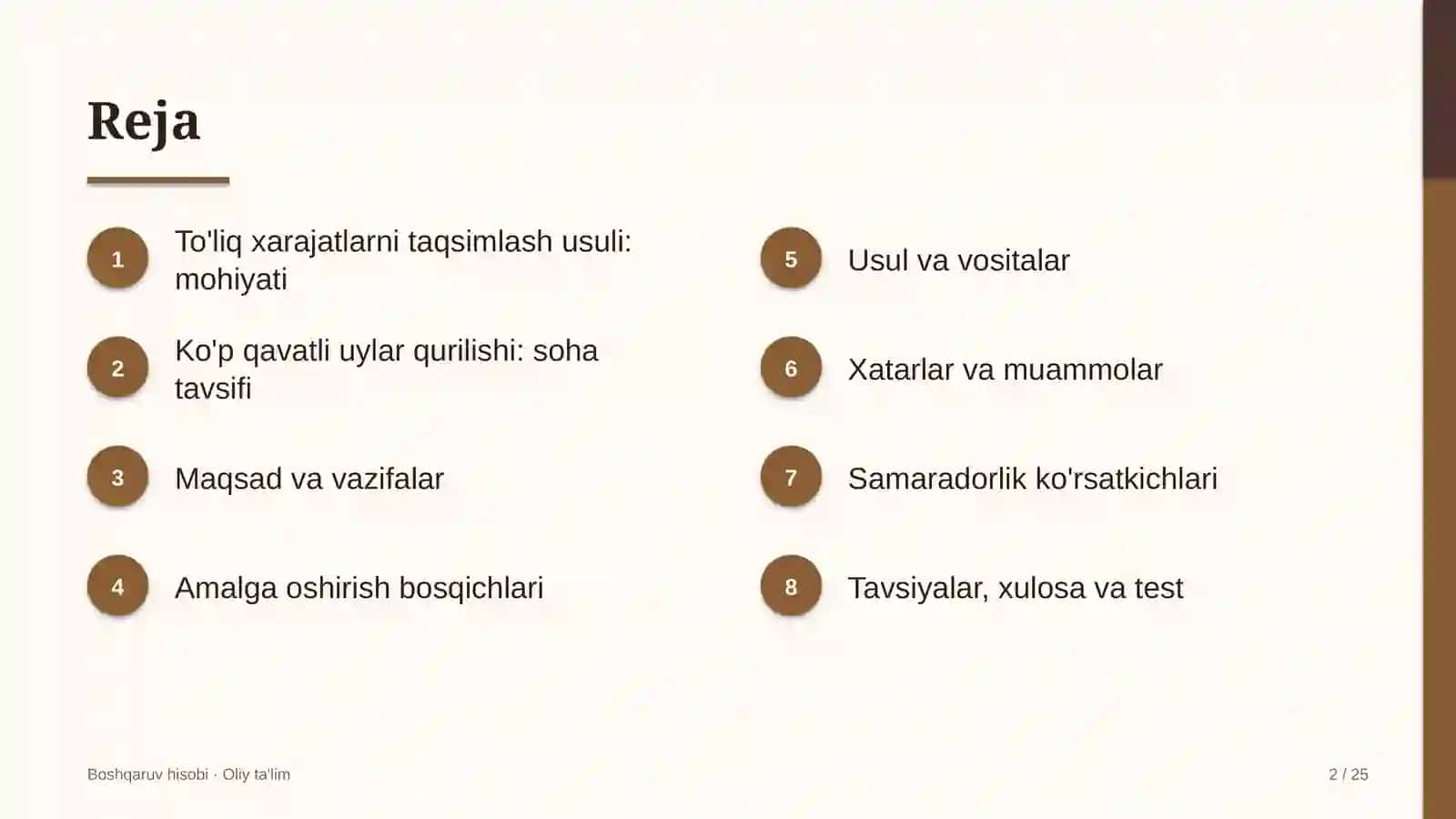 Ko'p qavatli uylar qurilishida to'liq xarajatlarni taqsimlash usulini qo'llash 2