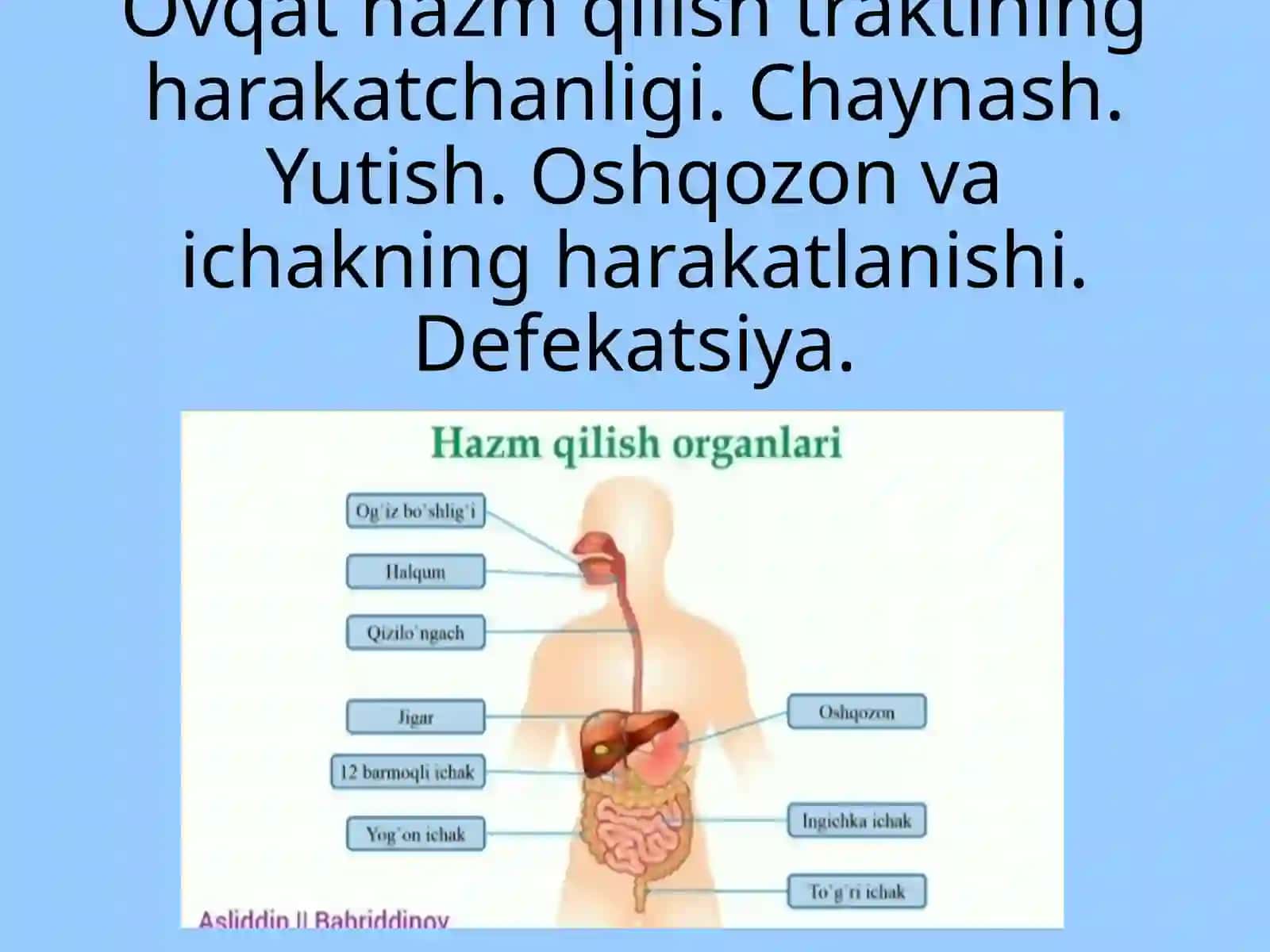 Biologiya yoʻnalishi talabasi 2