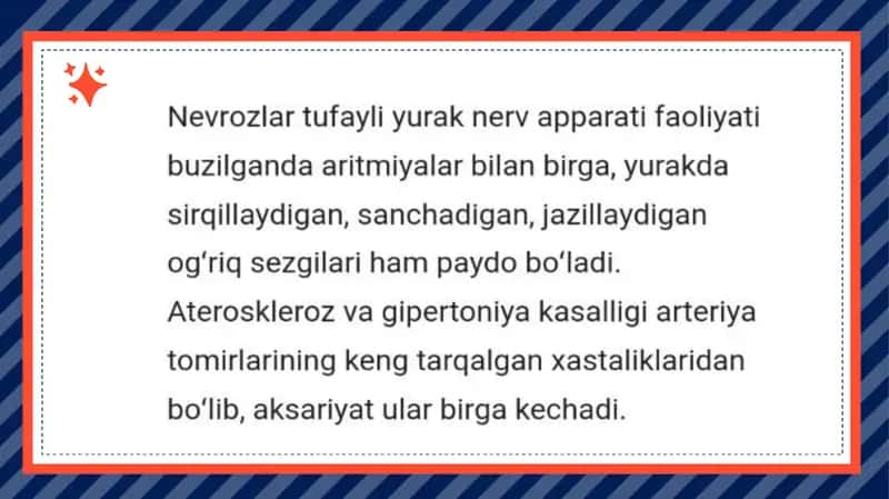 Yurak-qon tizimi kasalliklari 2