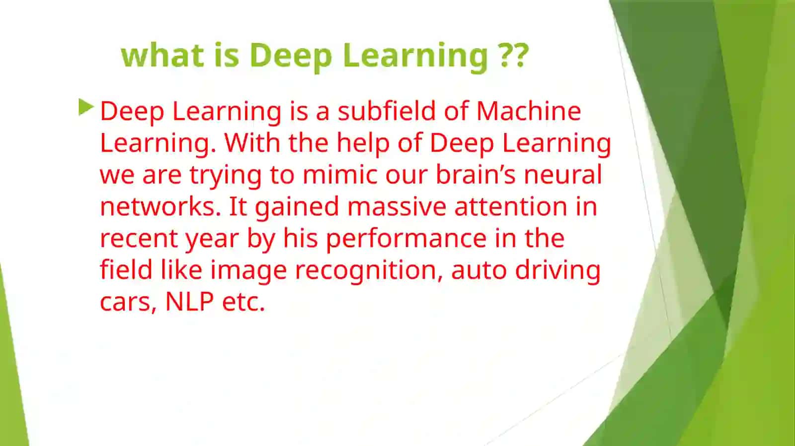 History of Deep Learning 2