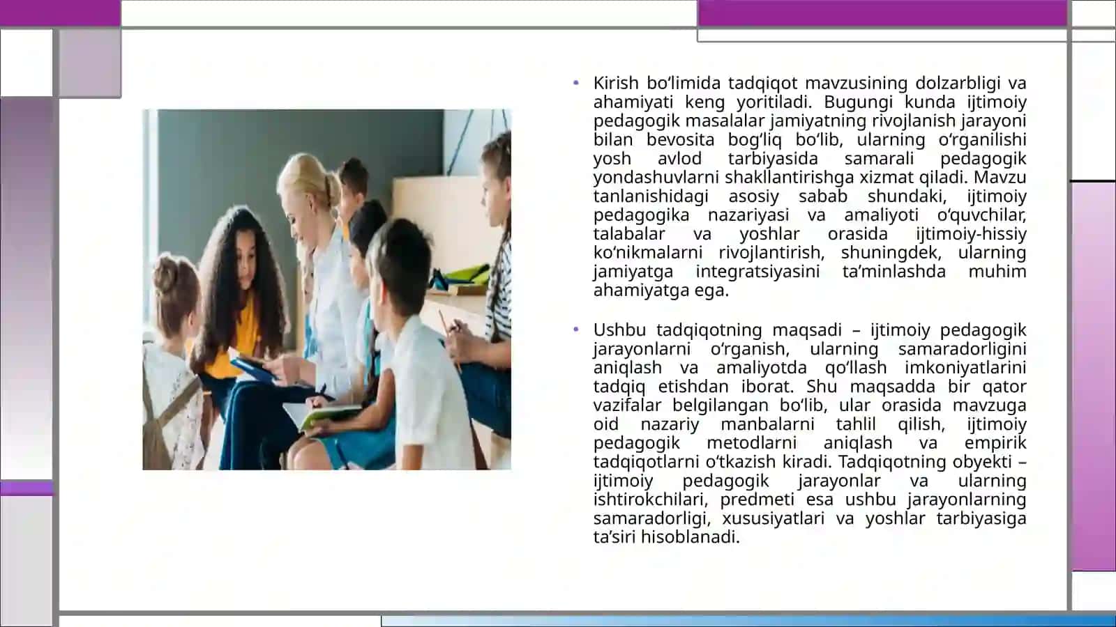 Ijtimoiy pedagogik tadqiqot 2