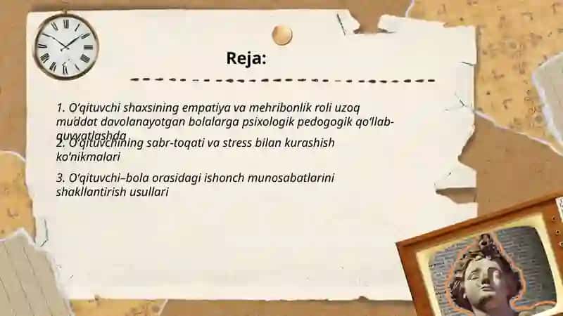 Uzoq muddatli davolanayotgan bolalarni psixologik pedogogik qoʻllab-quvvatlashda oʻqituvchi shaxsi 2