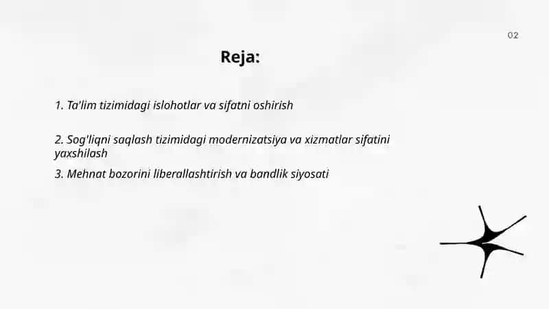 Ta'lim tizimidagi islohotlar va sifatni oshirish 2