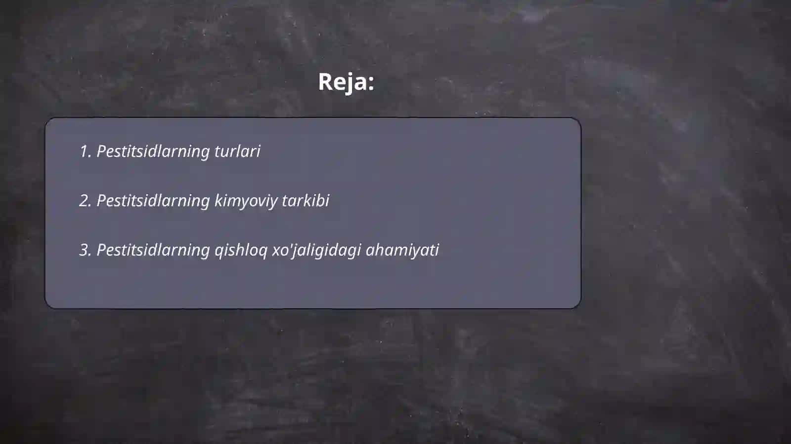 Pestitsidlar 2