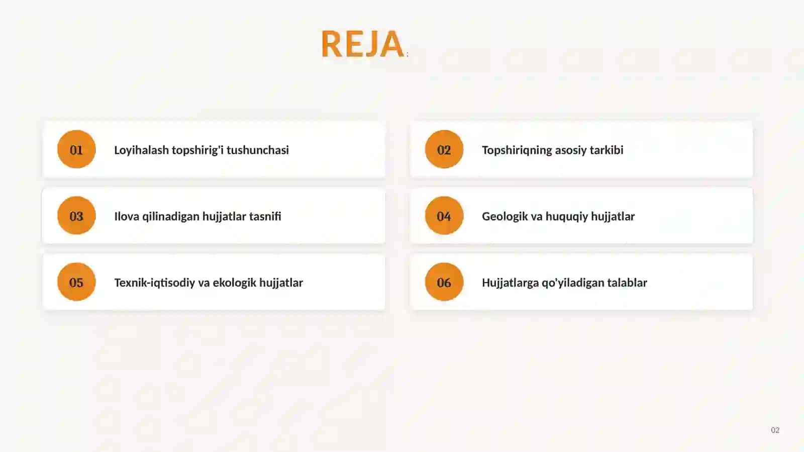 Topshiriqqa ilova qilinadigan xujjatlar 2