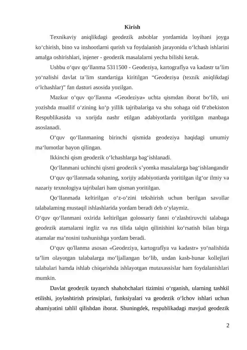 Geodeziya 2