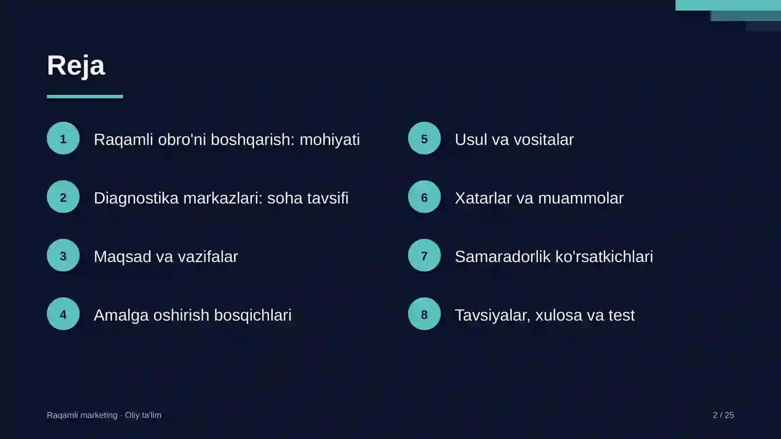 diagnostika markazlarida raqamli obro'ni boshqarish 3934 2