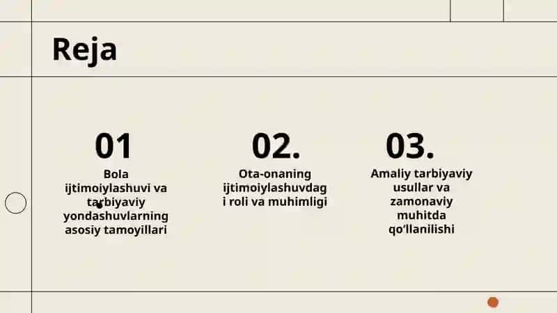 ZAMONAVIY JAMIYATDA OTA-ONANING BOLA IJTIMOIYLASHUVIDAGI TARBIYAVIY  YONDASHUVI 2