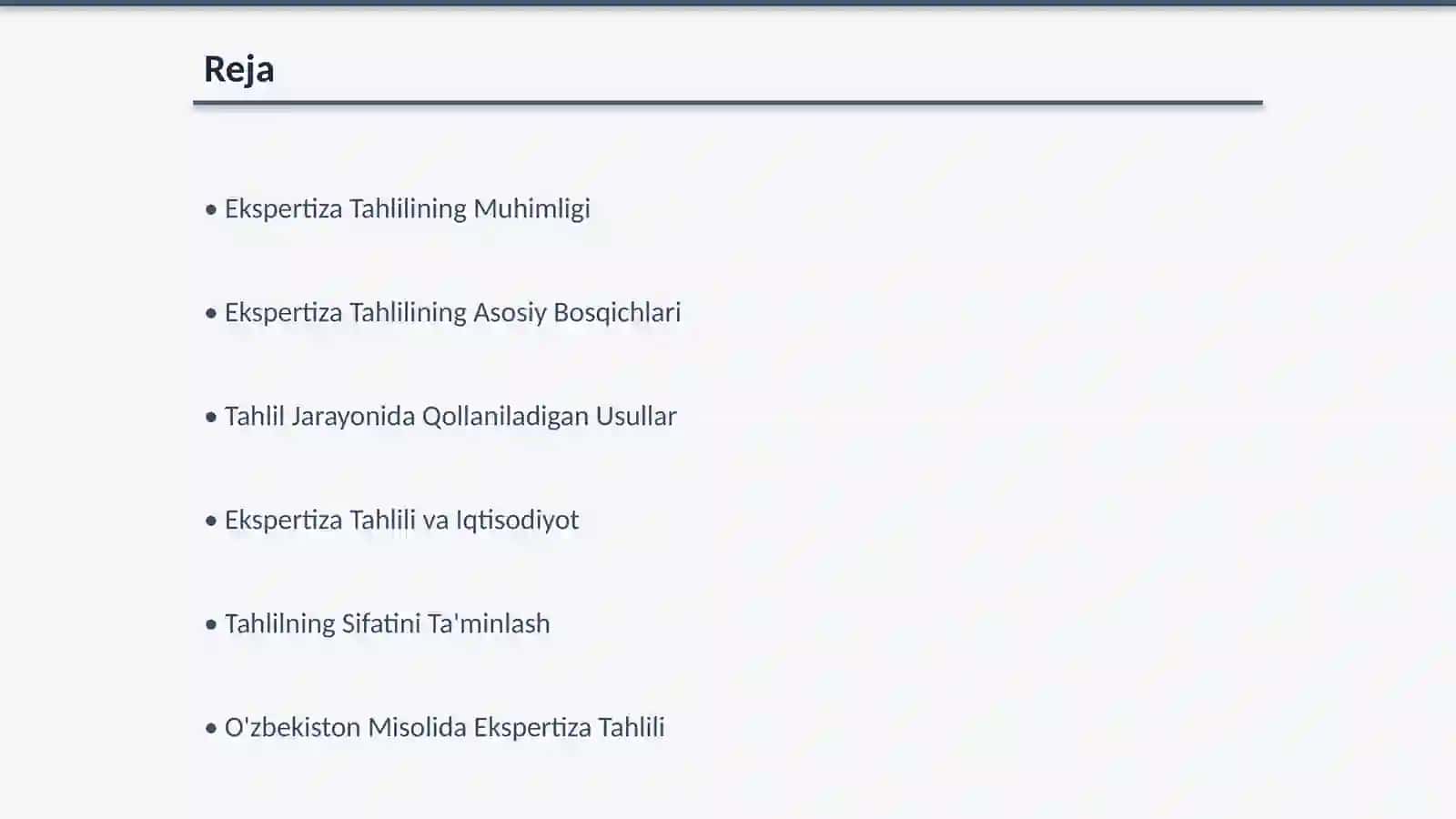 Ekspertizani Tahlil Qilish: Asosiy Tamoyillar va Amaliyot 2