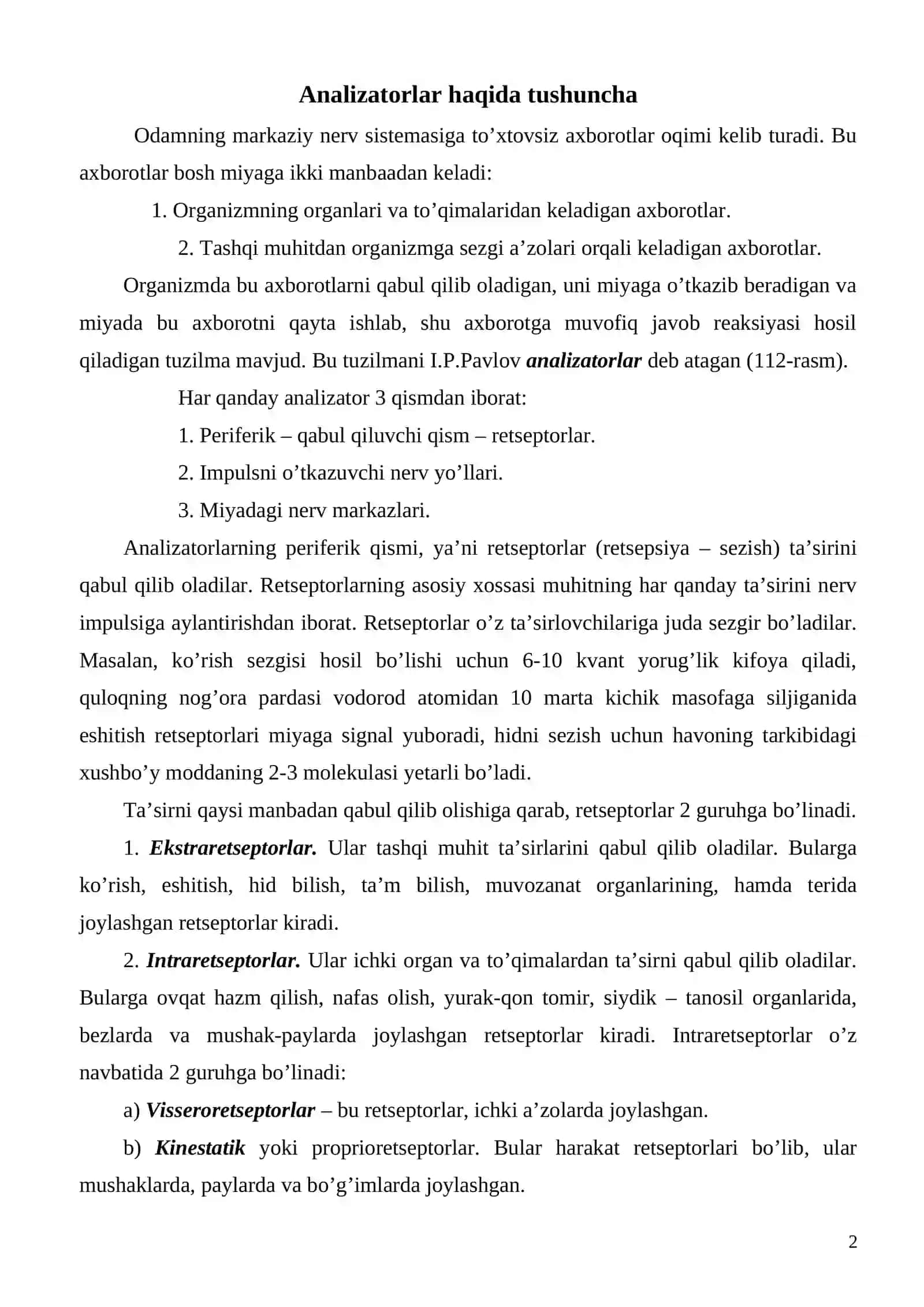 Sezgi organlari 2