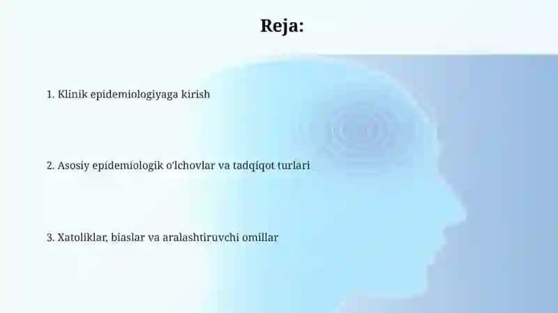 Klinik epidemiologiyaasoslar 2