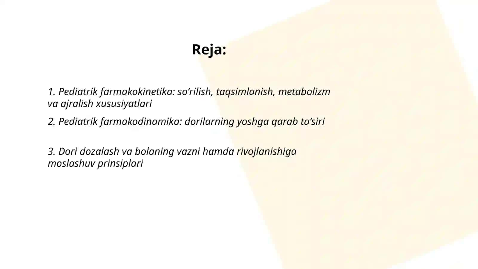 Biologik faol va dorivor moddalarning bola organizmiga taʼsiri 2
